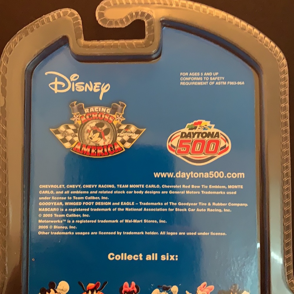 NASCAR Disney Mickey Mouse Car Collectible - Picture 4 of 4